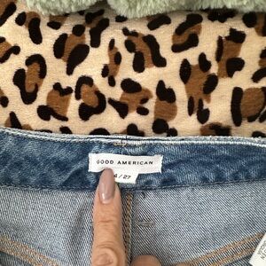 Good American Blue Denim Jeans Classic Wash